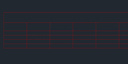 CAD如何制作表格
