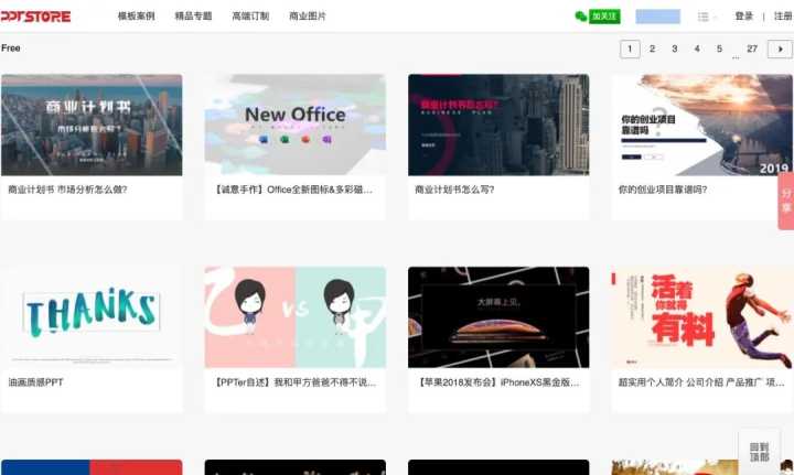 哪里有免费PPT模板下载?