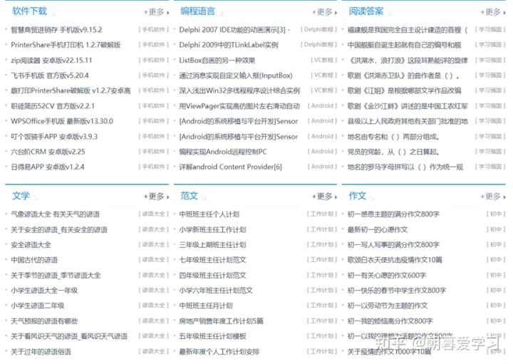 有哪些高质量的自学网站?