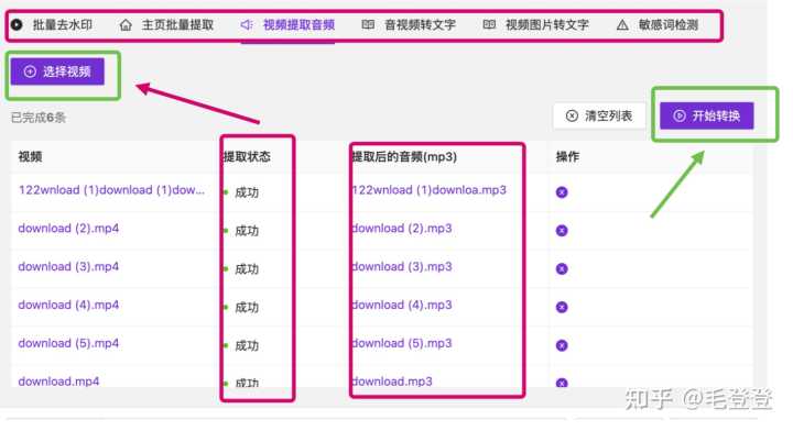 有什么免费在线视频提取音频的网站推荐吗?