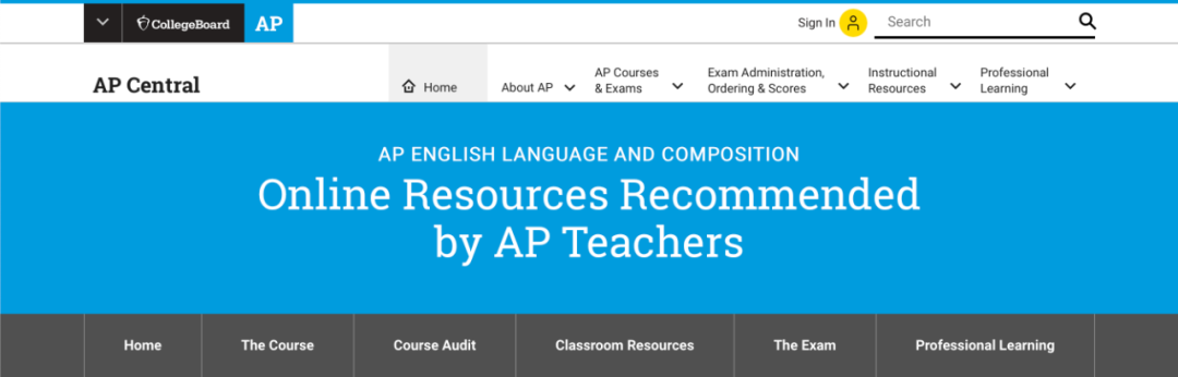 想学好AP英语类科目，CB官方推荐的10大学习网站，必须码住收藏！