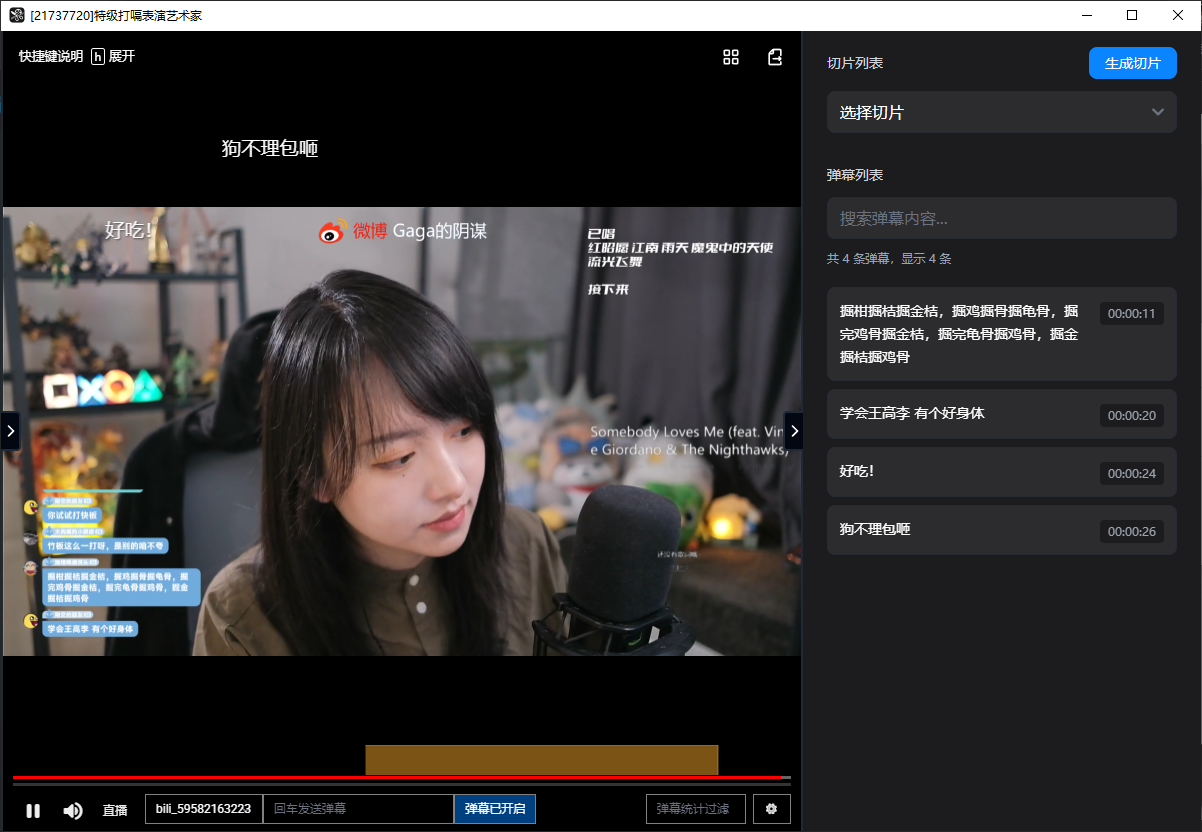 [Windows] B站/抖音直播实时切片工具 BiliBili ShadowReplay v2.11.6