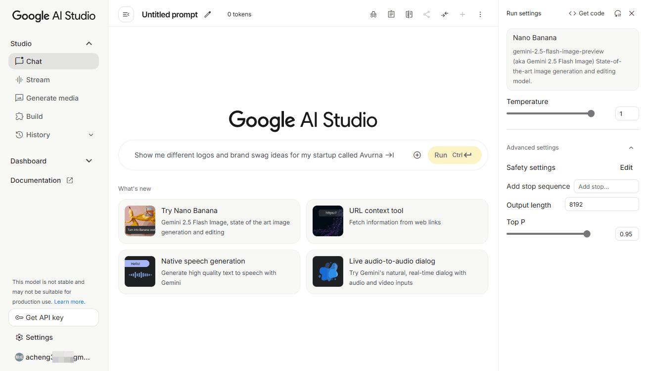 Google AI Studio