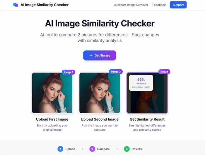 AI Image Similarity Checker